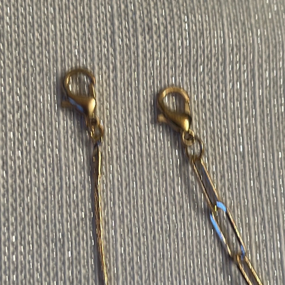 Two Delicate Metallic Bracelets - image 6